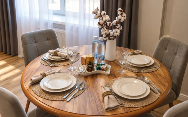 Апартаменты Sweet Home с дизайнерским интерьером в центре