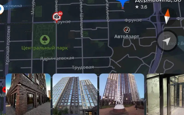 Квартира-студия в центре Новосибирска