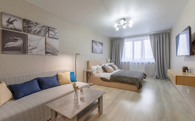 Апартаменты RentPlaza c шикарным видом на город