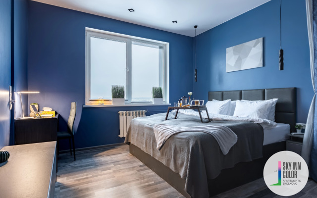 Апартаменты Sky Inn Color Blue в Сколково рядом с МЦД Немчиновка