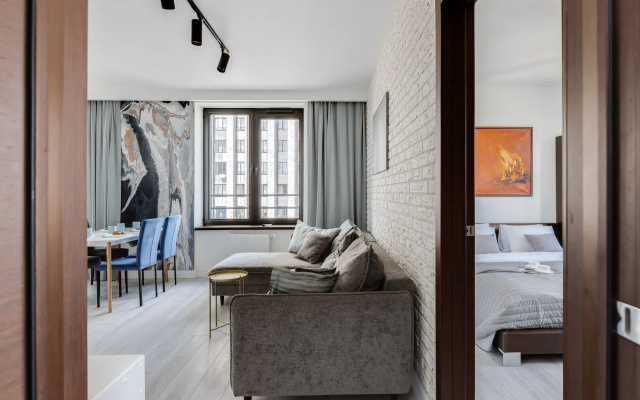 Апартаменты SMART LOFTS | Art Lounge | 2 спальни и гостиная | ЖК бизнес-класса рядом с метро