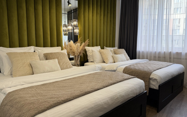 Новые Luxury апартаменты с сауной в самом центре города