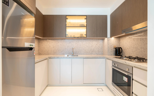 Апартаменты Keyrock 1BR Palm Jumeirah Views
