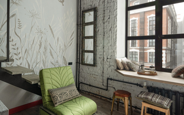 Квартира Moscow Deluxe Apartments Soho Bohemian Loft