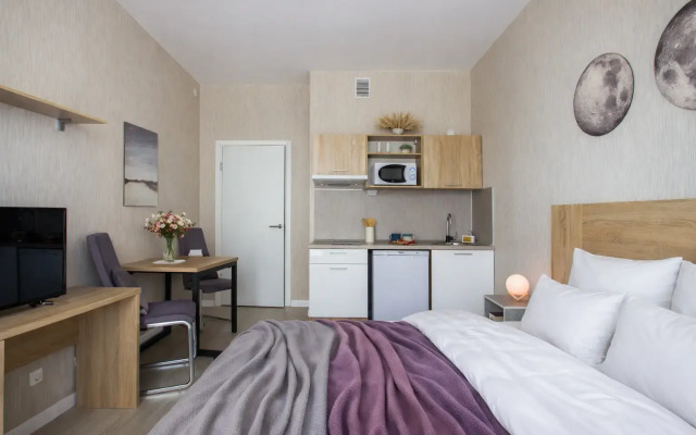 Апартаменты Студия Natalie Apartments Пулковское шоссе 14с6