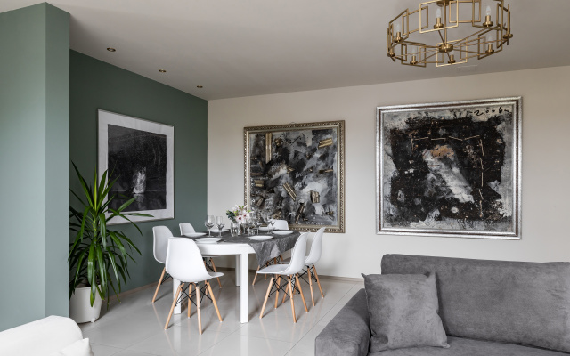 МАНСАРДА 170м² с Балконом от Minin Apartments