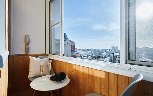 Квартира GM Apartments Трёхкомнатная с видом на Тверскую