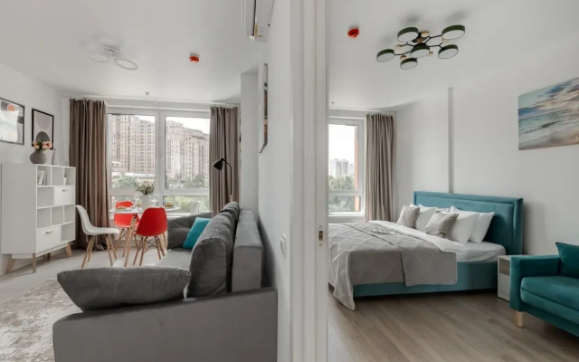 Апартаменты SMART LOFTS | Moon River | Отдельная спальня | Медцентры (ФМБА, ЛОР) | Крокус