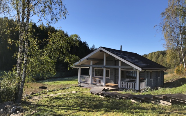 База Отдыха Forrest Lodge Karelia в Сортавале 1 отзыв об отеле, цены и фото номеров - забронировать гостиницу База Отдыха Forrest Lodge Karelia онлайн Сортавала вид на фасад