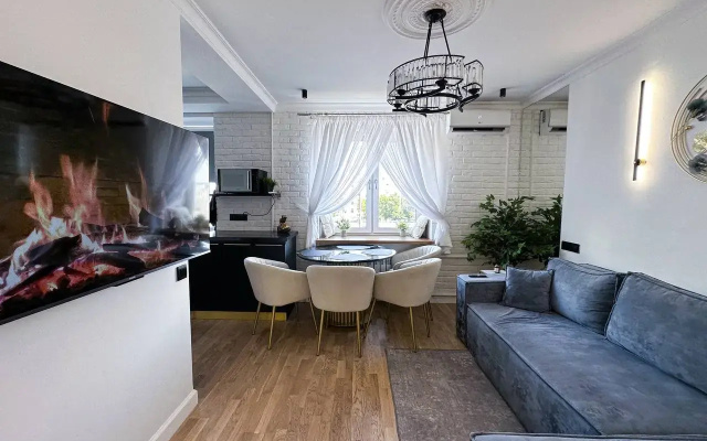 Квартира Top Rooms: Эксклюзивная евротрешка на Таганской