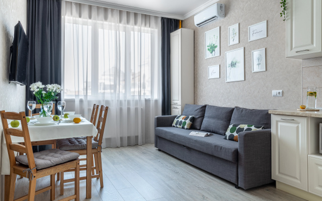 Апартаменты с Балконом Первая Береговая Линия Летний Бассейн от Home Group
