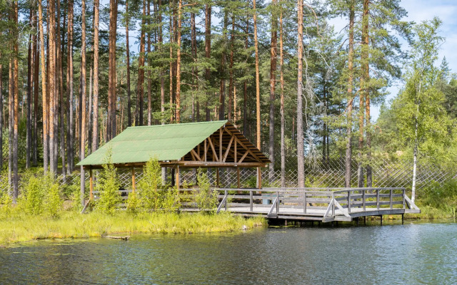 База отдыха Загородный комплекс Шишки На Лампушке в лесу
