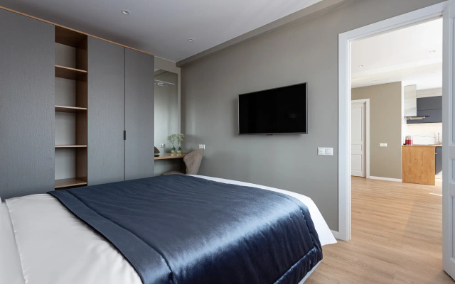Квартира Krasroom в Центре с Видом на Енисей