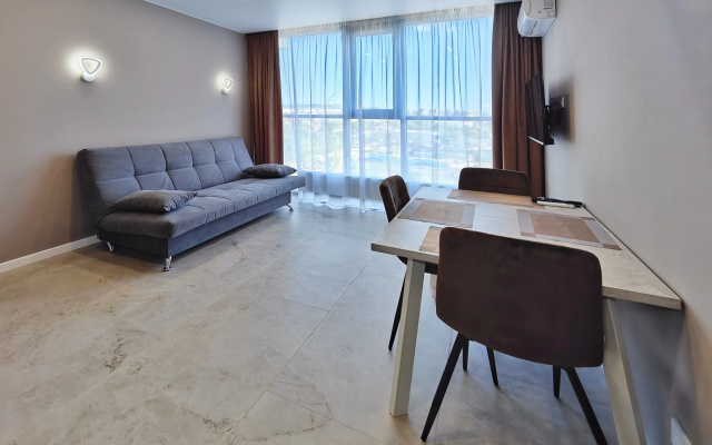 Новые апартаменты в 100м от пляжа