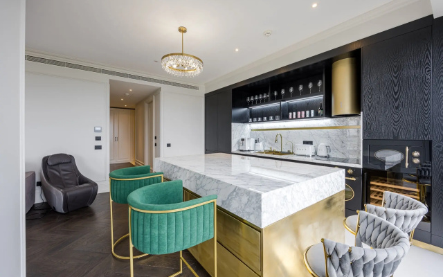 Апартаменты 3х комнатные в 5* комплексе Поклонная 9