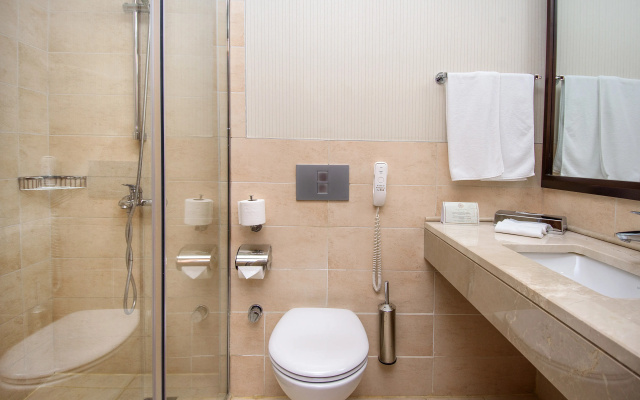 Deluxe Twin room with balcony and with view (twin beds) · Tiflis Palace — photo 3