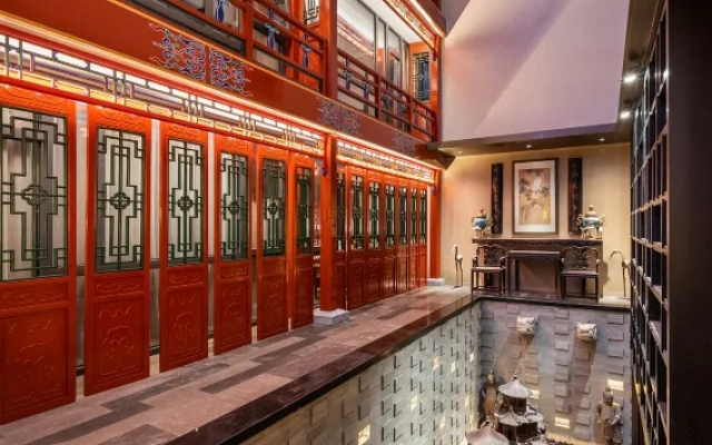 Отель Manxin Mansion Beijing Shichahai Park Nanluoguxiang