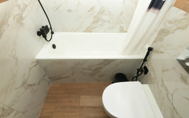 Апартаменты #2 Black studio for 2+2 by Lo Apartments
