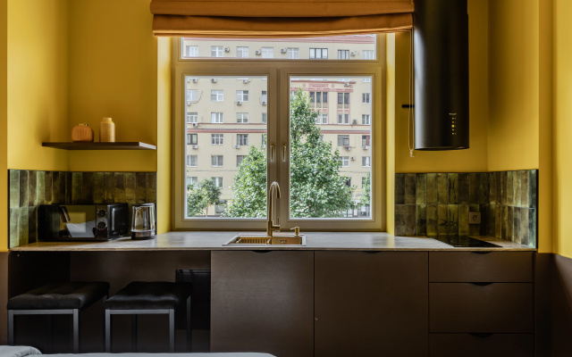 Квартира Moscow Deluxe Apartments Zemlyanoy Val-2