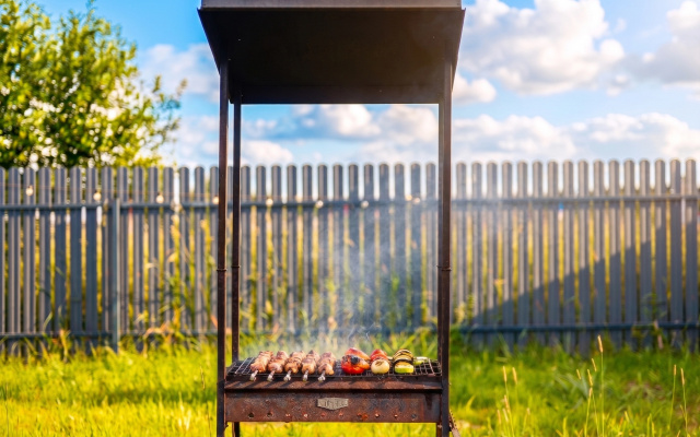 Частный дом с баней и камином