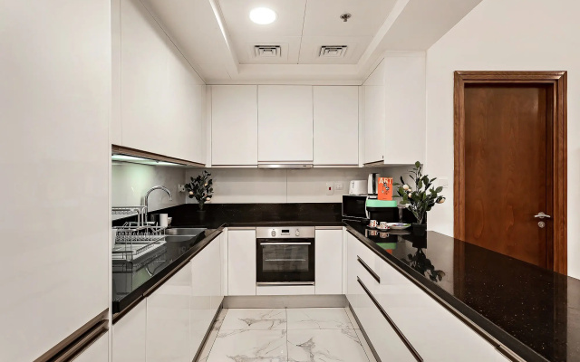 Апартаменты Stylish 1BR at Meera Tower