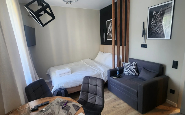 Апартаменты Атмосфера Черно белая