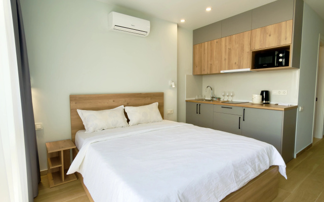Апартаменты Lemon garden sea view