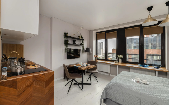 Апартаменты SMART LOFTS | Valencia | На 4 гостя у метро Дмитровская в ЖК бизнес-класса
