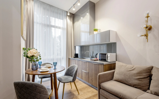 Апартаменты Palma House в Центре Сочи на Улице Навагинская