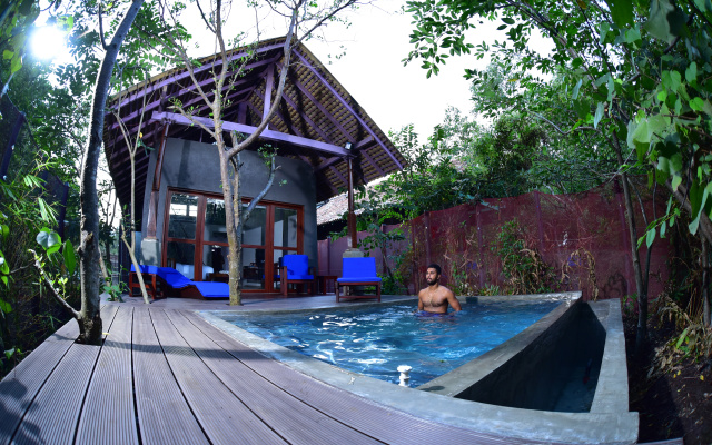 База Отдыха Private Cabana with Pool