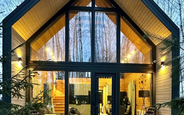 Частный Дом Коттедж с Сауной Zemlynica Ecodom