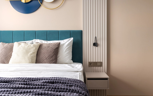 Квартира Kvartirika Light Blue в 2-х минутах от метро.