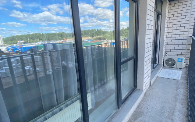 Квартира 1-к., 38,6 м², 2 кровати