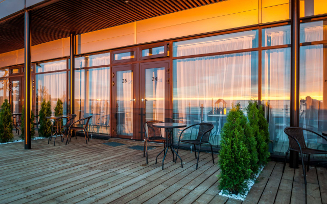 Апартаменты Pirita Beach & SPA Эстония, Таллин - 3 отзыва об отеле, цены и фото номеров - забронировать отель Pirita Beach & SPA онлайн вид на фасад