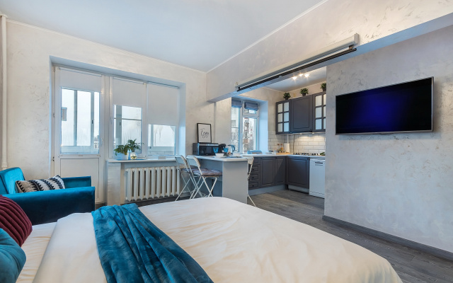 Квартира Moscow Deluxe Apartments Comfy Studio in Koptevo