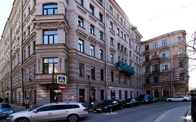 Гостиница SuperHostel на Пушкинской 14 вид на фасад