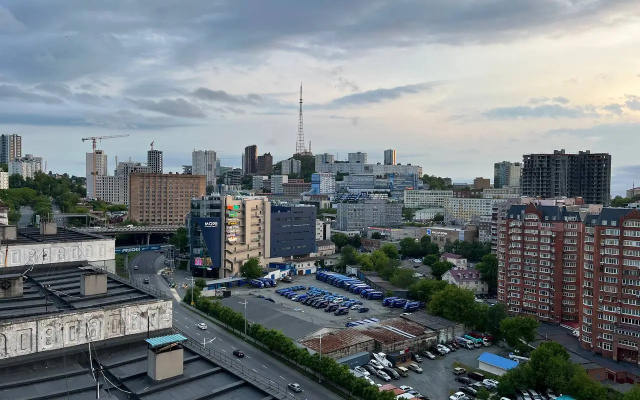Квартира Дизайнерская студия в центре города Панорамный вид