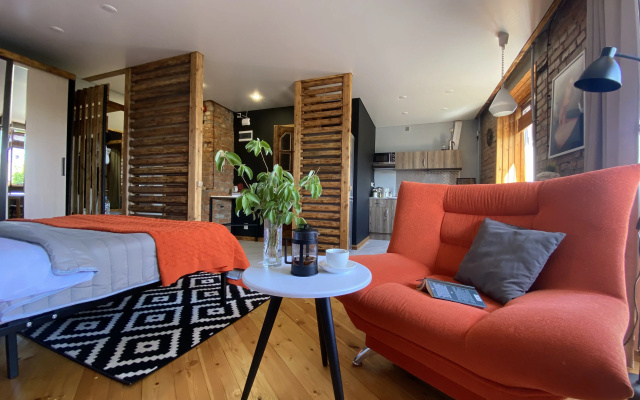 Апартаменты Hygge Karelia в стиле Art Loft