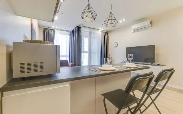 Апартаменты Стандартные с Балконом и Видом на Город Business Apartments