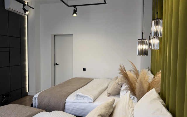 Новые Luxury апартаменты с сауной в самом центре города