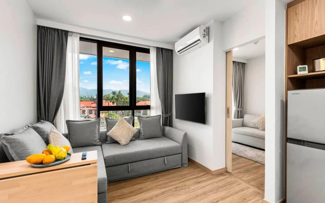 Апартаменты Laguna SkyPark 2 bedrooms 2417