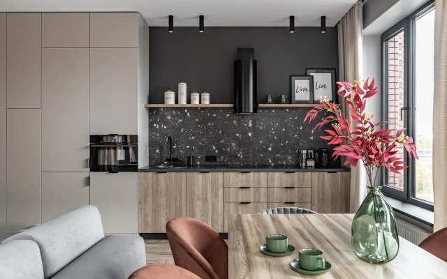 Квартира Moscow Deluxe Apartments Family Suite Silver Fountain