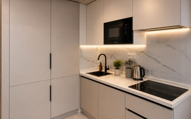 Апартаменты Дизайнерская студия в Modera Tower Вид на город