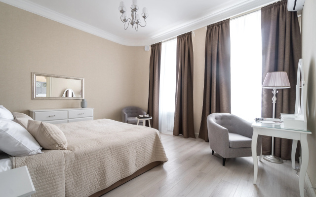 Апартаменты D apartments c 1-ой спальней в тихом дворе на Невском проспекте