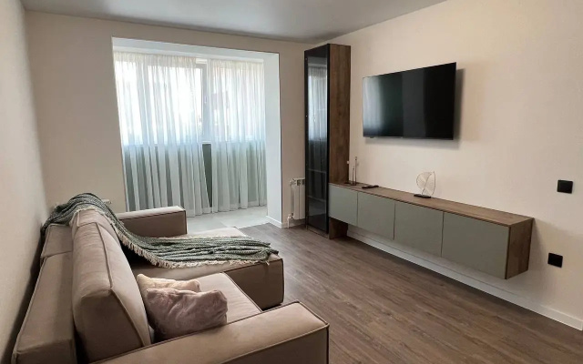 Квартира Современная однушка сети "PanApartments" в городе Иваново
