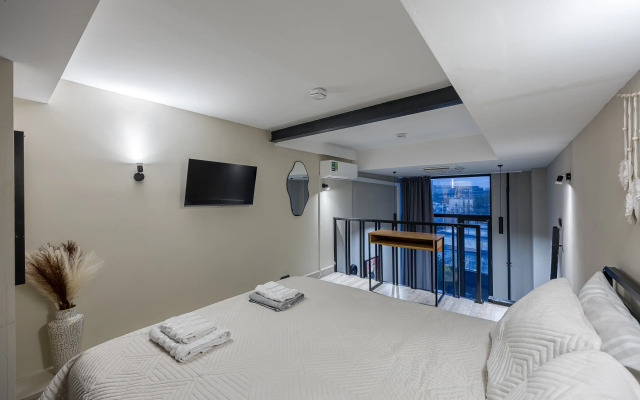 Апартаменты студия, 37 м², 3 кровати