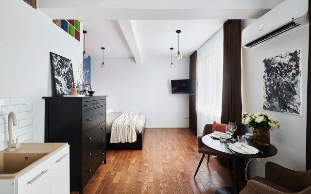 Квартира GM Apartments Стильная Студия на Патриарших Прудах