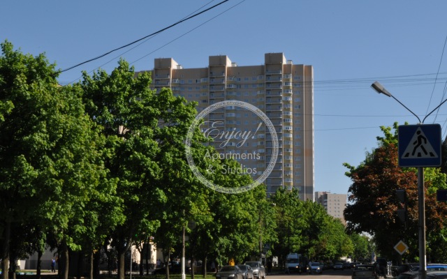 Гостиница ENJOY! Apartments & Studios - Nekrasova в Балашихе отзывы, цены и фото номеров - забронировать гостиницу ENJOY! Apartments & Studios - Nekrasova онлайн Балашиха вид на фасад