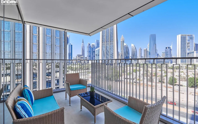 Апартаменты Bnbmehomes Stylish 3BR with Burj Khalifa view-410