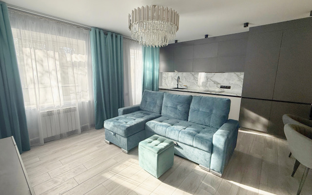 Квартира Стильная двухуровневая с дизайнерским ремонтом и SPA-ванной